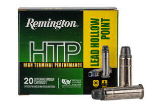 Remington Ammunition .38SPL + P 158gr Lead Hollow Point comes in a box of 20